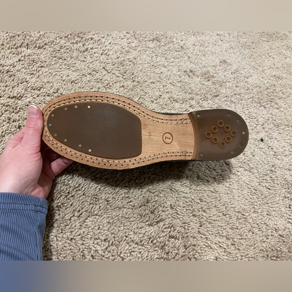 Timberland tom-boy style leather work shoes - Picture 4 of 6